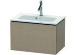 Duravit L-Cube Waschtisch-Unterschrank LC615607575 62 x 39,1 cm, leinen, 1 Auszug, wandhängend