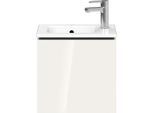 Duravit L-Cube Waschtisch-Unterschrank LC6272R2222 42x29,4x40cm, wandhängend, Tür rechts, weiß hochglanz