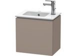 Duravit L-Cube Waschtisch-Unterschrank LC6272R4343 42x29,4x40cm, wandhängend, Tür rechts, basalt matt
