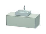 Duravit XSquare Waschtisch-Unterschrank XS490200707 120x40x54,8cm, 1 Auszug, Betongrau matt