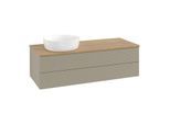 Villeroy & Boch Antao Waschtischunterschrank 1200x360x500mm K22111HK mit Struktur FK/AP: HK/1