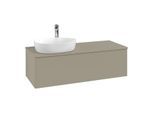 Villeroy & Boch Antao Waschtischunterschrank 1200x360x500mm L33150HK mit Beleuchtung mit Struktur FK/AP: HK/0