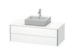 Duravit XSquare Waschtisch-Unterschrank XS491201818 120x40x54,8cm, 2 Schubkästen, weiß matt