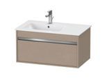 Duravit Ketho Waschtisch-Unterschrank KT641907575 80 x 47,5 cm, leinen, 1 Auszug, wandhängend