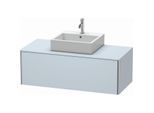 Duravit XSquare Waschtisch-Unterschrank XS490209797 120x40x54,8cm, 1 Auszug, Lichtblau seidenmatt