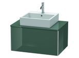 Duravit XSquare Waschtisch-Unterschrank XS490003838 80x40x54,8cm, 1 Auszug, Dolomiti Grey hochglanz