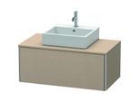 Duravit XSquare Waschtisch-Unterschrank XS490107575 100x40x54,8cm, 1 Auszug, Leinen