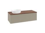 Villeroy & Boch Antao Waschtischunterschrank 1200x360x500mm L33112HK mit Beleuchtung mit Struktur FK/AP: HK/2