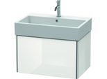 Duravit XSquare Waschtisch-Unterschrank XS409408585 68,4x39,7x46cm, 1 Auszug, weiß hochglanz