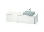 Duravit XSquare Waschtisch-Unterschrank XS4904R8585 160x40x54,8cm, Auszüge, rechts, weiß hochglanz