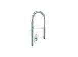 Grohe K7 Küchenarmatur 31379DCO supersteel, schwenkbarer Auslauf, Profibrause