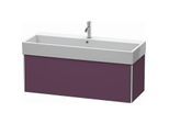 Duravit XSquare Waschtisch-Unterschrank XS409709494 118,4x39,7x46cm, 1 Auszug, Aubergine seidenmatt