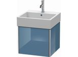 Duravit XSquare Waschtisch-Unterschrank XS409204747 48,4x39,7x46cm, 1 Auszug, Stone Blue hochglanz