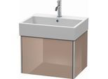Duravit XSquare Waschtisch-Unterschrank XS409308686 58,4x39,7x46cm, 1 Auszug, cappuccino hochglanz
