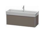Duravit XSquare Waschtisch-Unterschrank XS409709090 118,4x39,7x46cm, 1 Auszug, Flannel Grey seidenmatt