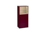 Villeroy und Boch Finion Seitenschrank F510PCHB 41,8x93,6x27cm, rechts, Regal oben Oak Veneer, Peony Matt