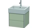 Duravit XSquare Waschtisch-Unterschrank XS419206060 48,4x39,7x46cm, 2 Schubkästen, Taupe seidenmatt