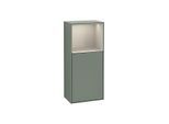 Villeroy und Boch Finion Seitenschrank G500HHGM 41,8x93,6cm, links, Emotion, Regal oben Sand Matt, Olive Matt Lacquer