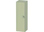 Duravit White Tulip Halbhochschrank WT1333LH3H3 40 x 36 cm, Taupe Hochglanz, 1 Türe links mit Griff, 3 Glasfachböden