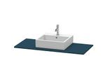 Duravit XSquare Konsole XS060D09898 80x55cm, mit 1 Ausschnitt, Nachtblau seidenmatt