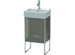 Duravit XSquare Waschtisch-Unterschrank XS4470R8989 43,4x49,1x34cm, Tür rechts, Flannel Grey hochglanz