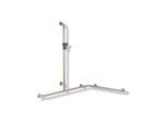 Hewi 805 Dusch-/Wannenhandlauf 805.35.30092 1100 x 1185 x 762 mm, Brausehalter anthrazit