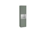 Villeroy und Boch Finion Hochschrank G470GJGM 41,8x151,6cm, rechts, Emotion, Regal Grey Matt Lacquer, Olive Matt Lacquer