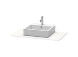 Duravit XSquare Konsole XS060E01818 100x55cm, mit 1 Ausschnitt, weiß matt