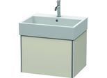 Duravit XSquare Waschtisch-Unterschrank XS409309191 58,4x39,7x46cm, 1 Auszug, Taupe
