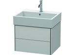 Duravit XSquare Waschtisch-Unterschrank XS419303939 58,4x39,7x46cm, 2 Schubkästen, Nordic weiß seidenmatt