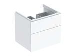 Geberit Xeno² Waschtisch-Unterschrank 500506011 58x53x46,2cm, hochglänzend/weiß, mit 2 Schubladen