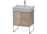 Duravit XSquare Waschtisch-Unterschrank XS447308686 58,4x49,1x46cm, 2 Auszüge, cappuccino hochglanz