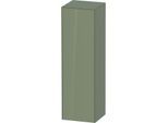 Duravit White Tulip Halbhochschrank WT1332LH2H2 40 x 36 cm, Steingrau Hochglanz, 1 Türe links, 3 Glasfachböden