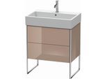 Duravit XSquare Waschtisch-Unterschrank XS447408686 68,4x49,1x46cm, 2 Auszüge, cappuccino hochglanz