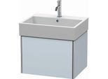 Duravit XSquare Waschtisch-Unterschrank XS409309797 58,4x39,7x46cm, 1 Auszug, Lichtblau seidenmatt