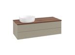 Villeroy & Boch Antao Waschtischunterschrank 1200x360x500mm L22112HK mit Beleuchtung mit Struktur FK/AP: HK/2