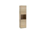 Villeroy und Boch Finion Hochschrank F460GNPC 41,8x151,6x27cm, links, Regal Walnut Veneer, Oak Veneer
