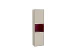 Villeroy und Boch Finion Hochschrank F470HBHH 41,8x151,6x27cm, rechts, Regal Peony Matt Lacquer, Sand Matt Lacquer