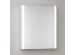 KEUCO Somaris Spiegelschrank mit Beleuchtung 14501001101 65 x 73,5 x 13 cm, Wandvorbau, 1 Tür, Spiegelheizung, Anschlag rechts, verspiegelt