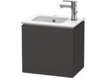 Duravit L-Cube Waschtisch-Unterschrank LC6272R8080 42x29,4x40cm, wandhängend, Tür rechts, graphit supermatt