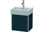 Duravit XSquare Waschtisch-Unterschrank XS4090L9898 43,4x39,7x34cm, Tür links, Nachtblau seidenmatt