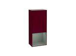 Villeroy und Boch Finion Seitenschrank F550GMHB 41,8x93,6x27cm, rechts, Regal unten Olive Matt, Peony Matt
