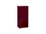 Villeroy und Boch Finion Seitenschrank F550HBHB 41,8x93,6x27cm, rechts, Regal unten Peony Matt, Peony Matt