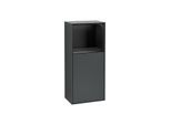 Villeroy und Boch Finion Seitenschrank G530PDHG 41,8cm, rechts, Ladestation, Emotion, Regal Black Matt Lacquer, Midnight Blue Matt Lacquer