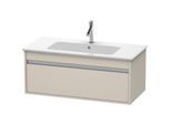 Duravit Ketho Waschtisch-Unterschrank KT642009191 100 x 47,5 cm, Taupe, 1 Auszug, wandhängend
