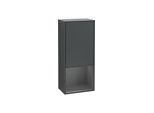 Villeroy und Boch Finion Seitenschrank G540GKHG 41,8cm, links, Emotion, Regal unten Anthracite Matt, Midnight Blue Matt Lacquer