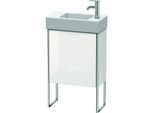 Duravit XSquare Waschtisch-Unterschrank XS4471L8585 48,4x49,1x24cm, Tür links, weiß hochglanz