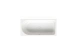 Bette BetteOcean Badewanne 8865-440 170x80x45cm, Fußende rechts, Überlauf vorne, snow