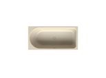 Bette BetteOcean Badewanne 8865-006 170x80x45cm, Fußende rechts, Überlauf vorne, jasmin