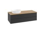Villeroy & Boch Antao Waschtischunterschrank 1200x360x500mm L22111PD mit Beleuchtung mit Struktur FK/AP: PD/1